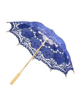 Blue Lace Parasol