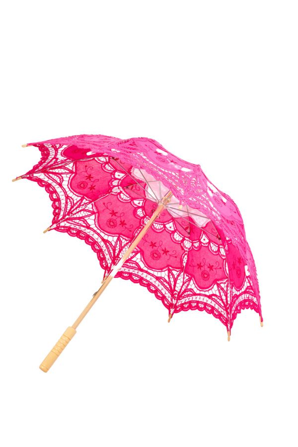 Pink Lace Parasol