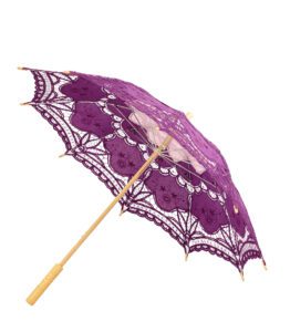 Purple Lace Parasol