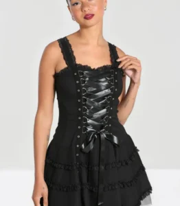 Hell Bunny Harley Plain Dress