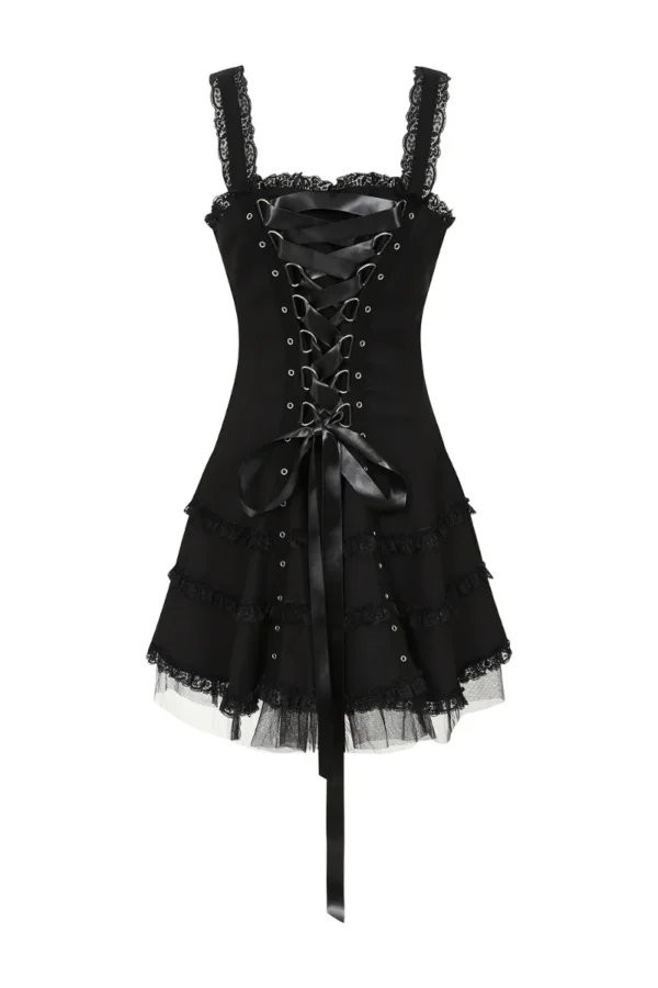 Hell Bunny Harley Plain Dress