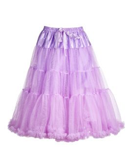 Long Petticoat - Lilac Plus Size