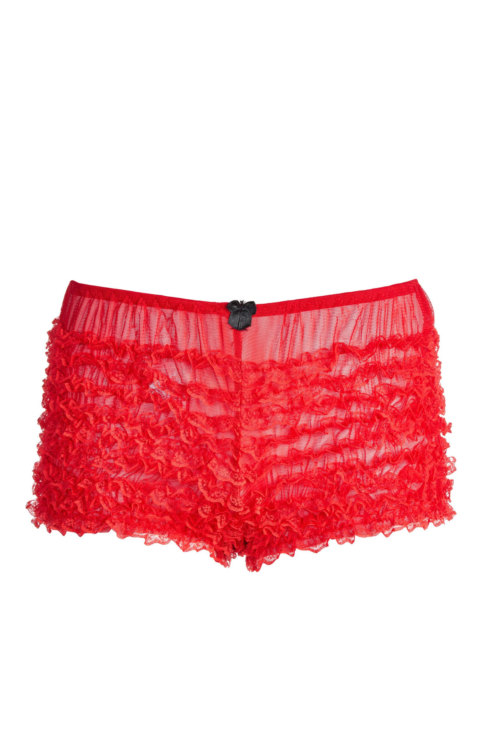 Red Frilly Knickers