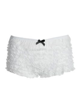 White Frilly Knickers