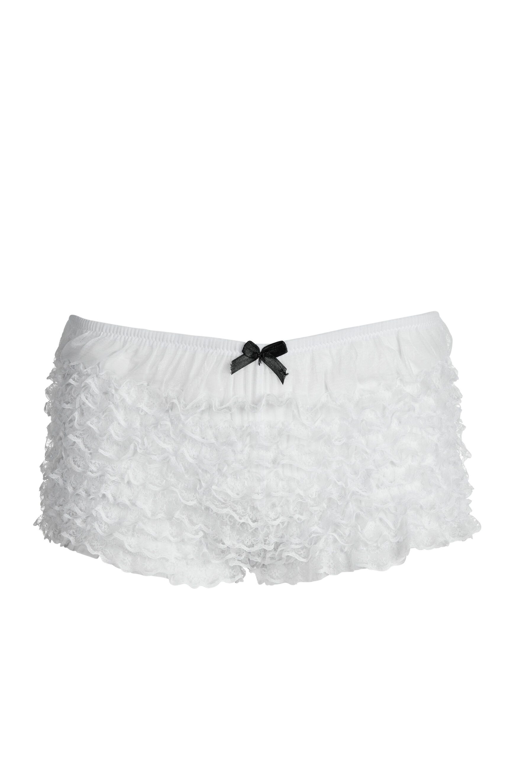 White Frilly Knickers