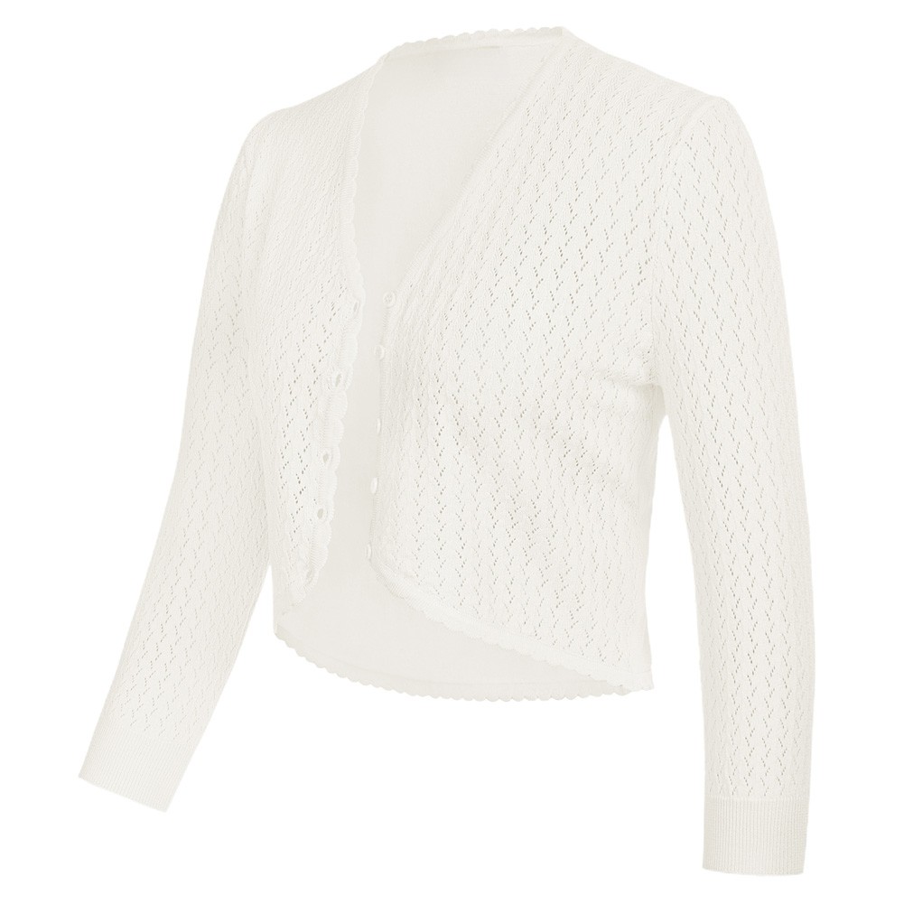 Holly Bolero - White - Image 2