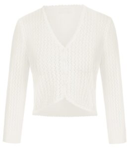 Holly Bolero - White