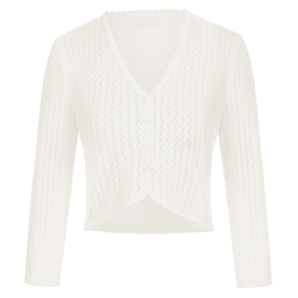 Holly Bolero - White