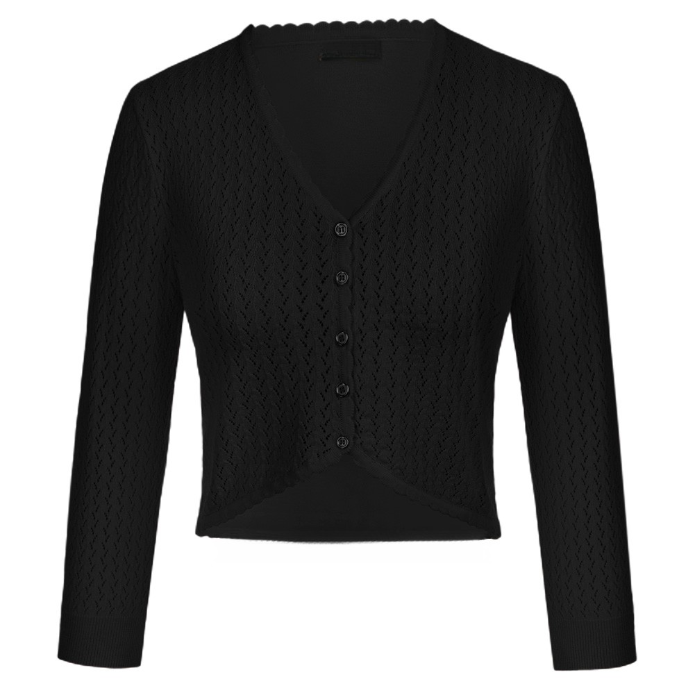 Holly Bolero - Black