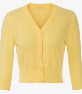 Daisy Cardigan - Lemon