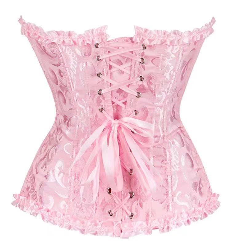 Courtney Pink Overbust Corset - Image 3