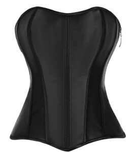 Ziva Black Satin Corset (Updating)